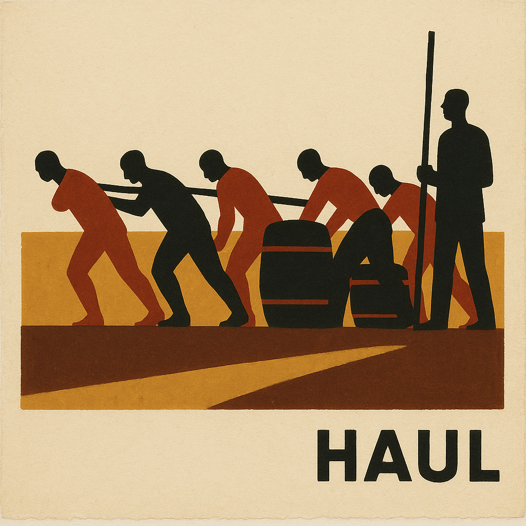 Haul (Quay Figures, Two Planes)
