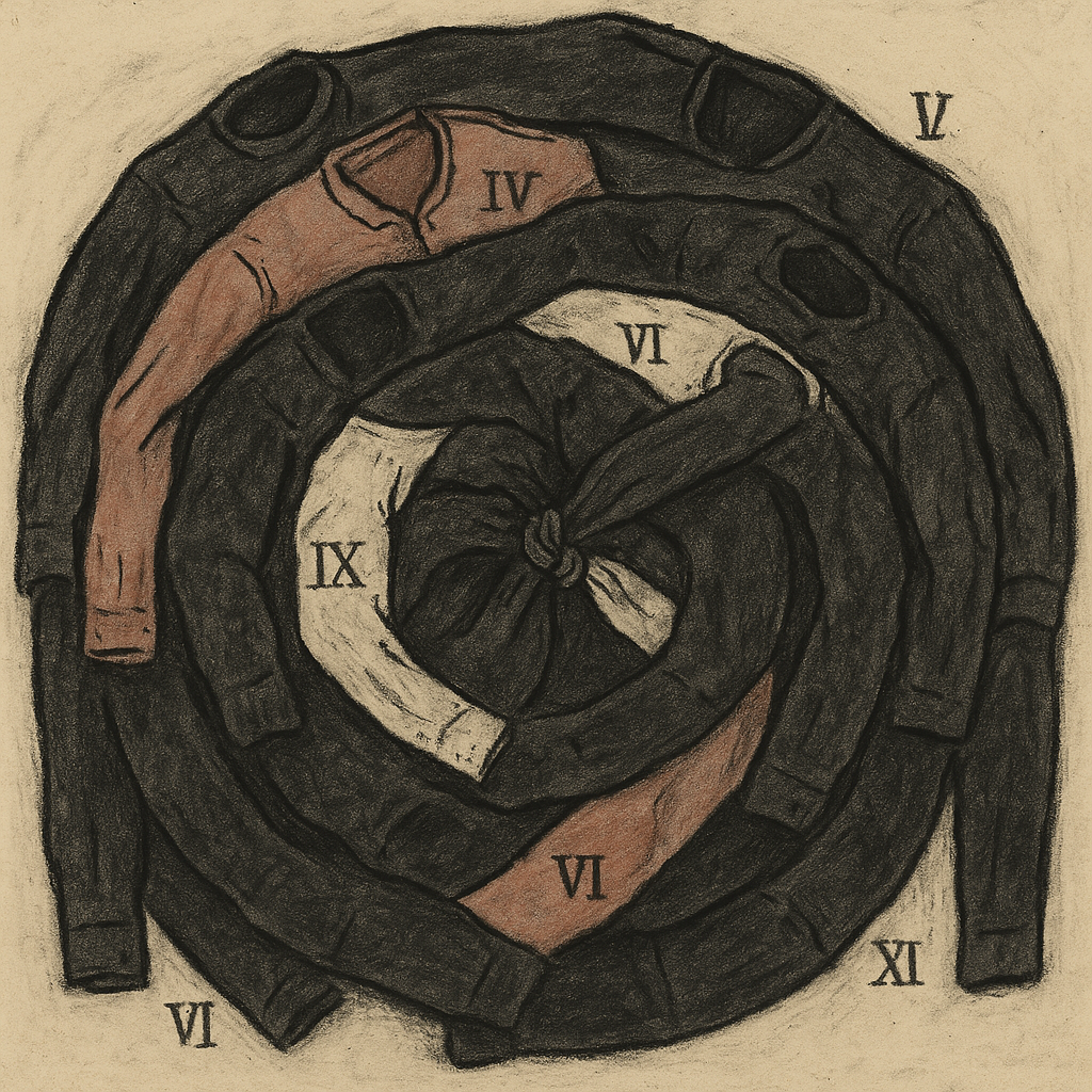 Twelve Garments, Counted