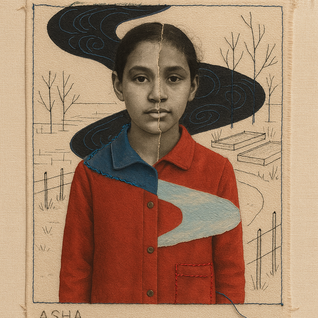 Asha at the Divided Allotment