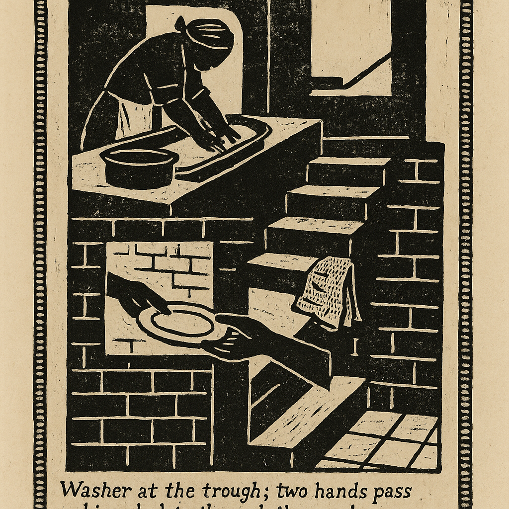 Black Twin: Plate Passed at the Window