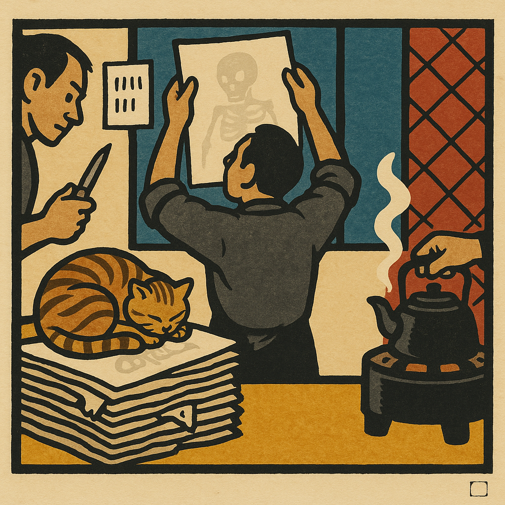 The Cat Decides (Nine Hands, Sheet III) (v1)