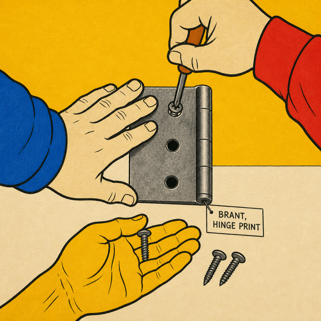 The Fourth Screw Has No Hole (Nine Hands, Sheet VI)