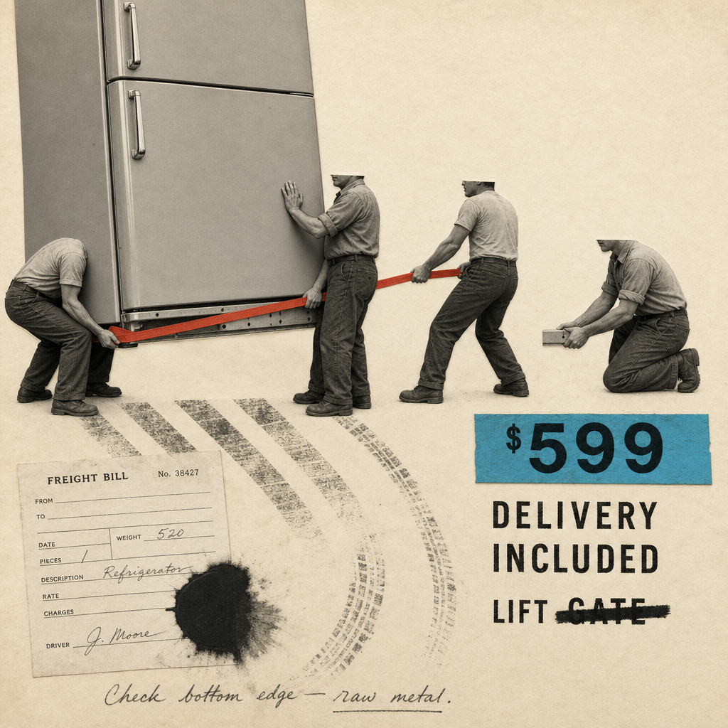 Delivery Included; Lift Gate Removed