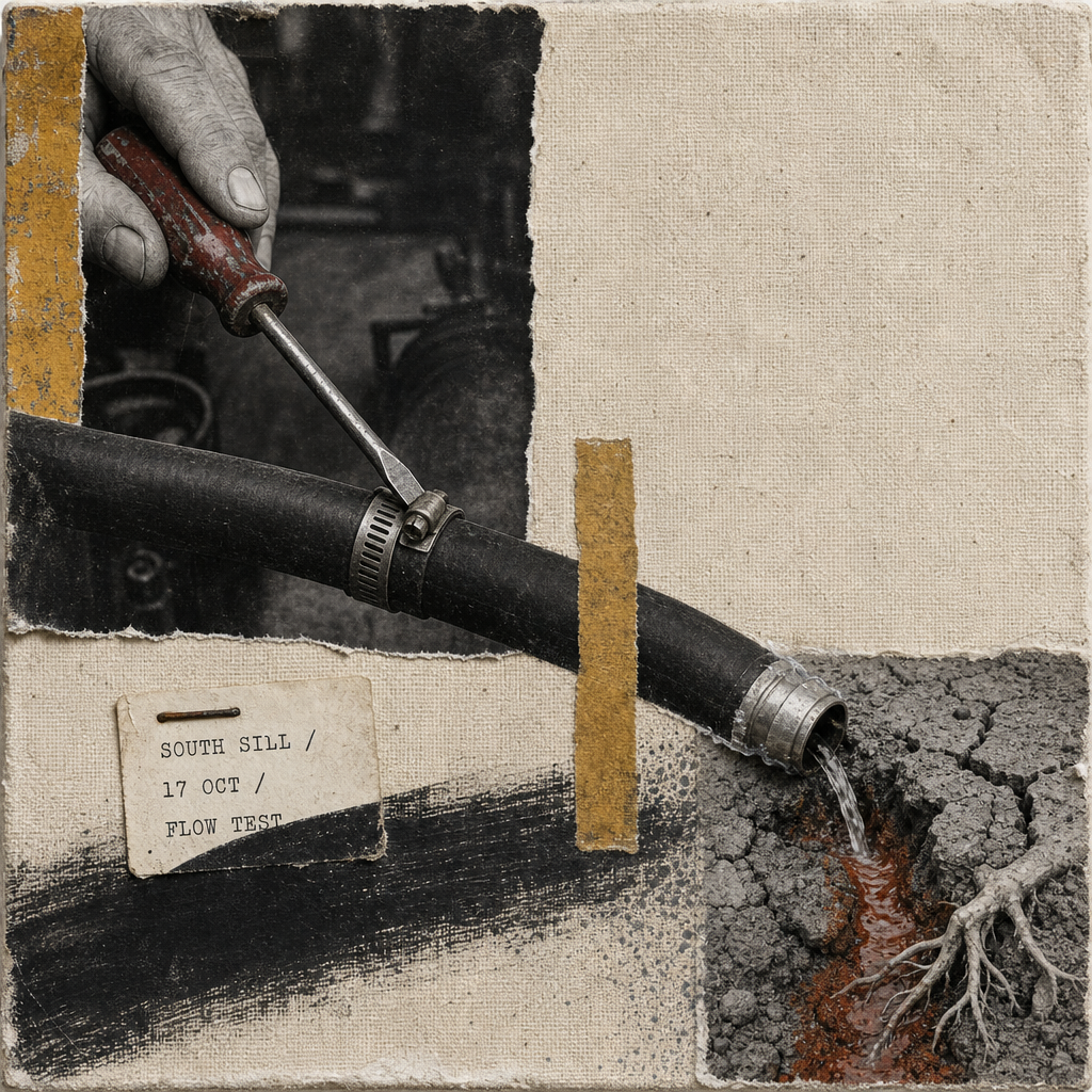 South Sill: Clamp Turn, Root Wet