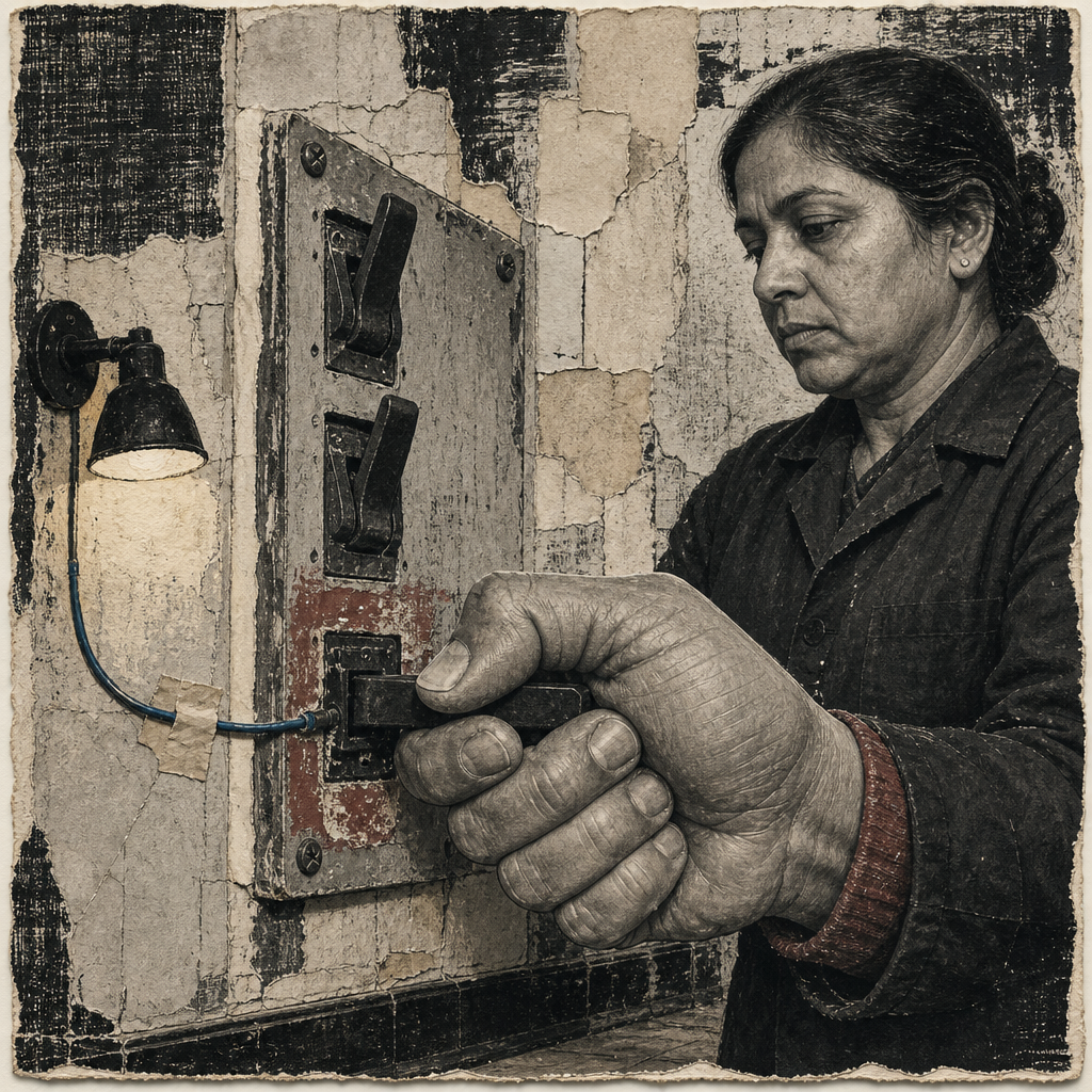Leena Resets the Third Breaker; Hall Lamp Returns