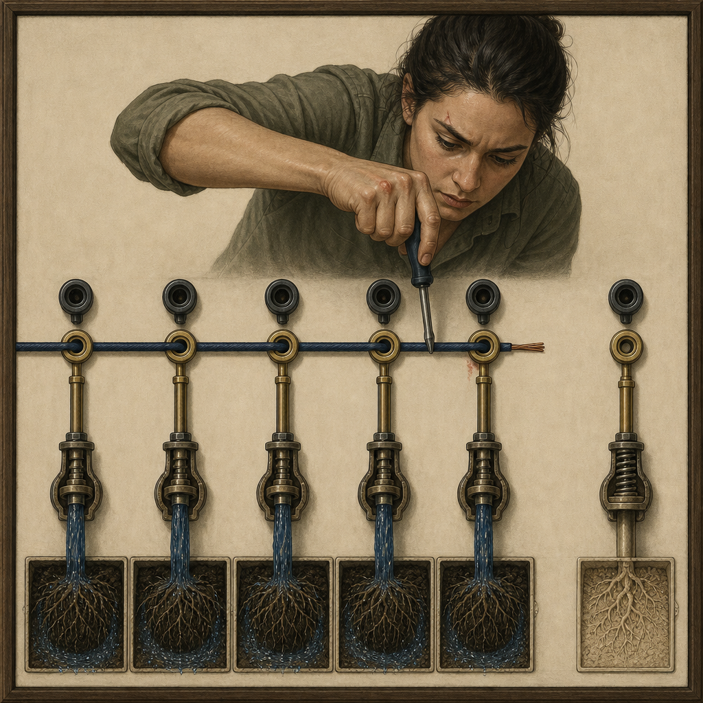 Nadia Seats the Fifth Lead; Sixth Root Bed Stays Pale