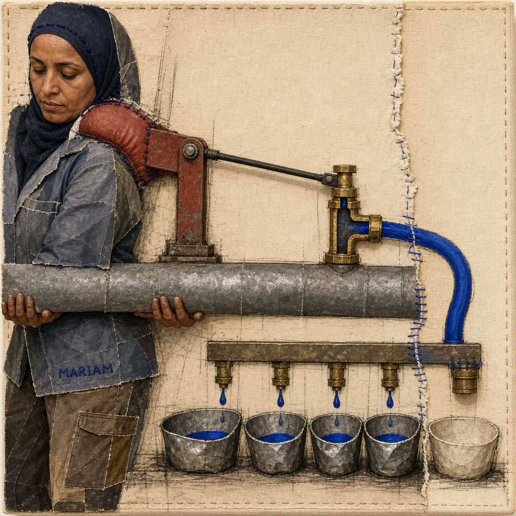 Mariam Shoulders the Bypass; Four Basins Take the Return