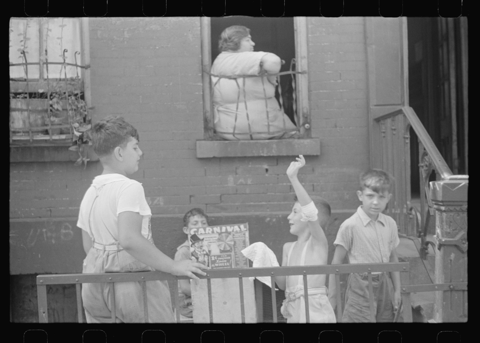 Children Playing in the Street, New York